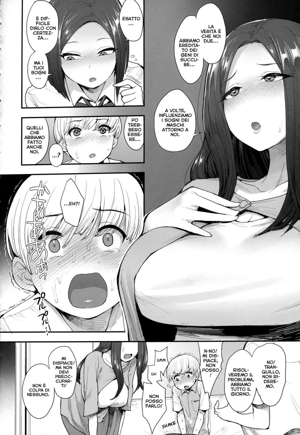 (C94) [Mousou Deguchi (Unou)] Succubus no Rinjin | Il Vicino delle Succubi [Italian] - Page 9