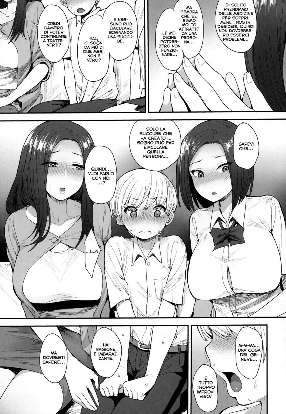 (C94) [Mousou Deguchi (Unou)] Succubus no Rinjin | Il Vicino delle Succubi [Italian] - Page 10
