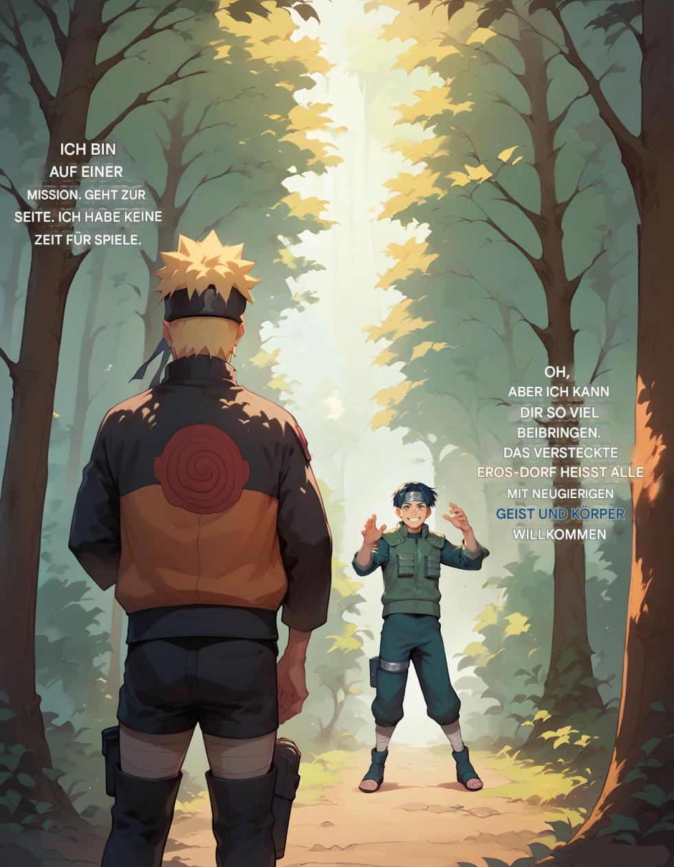 [SAX] The Village of Eros - Chapter 1 (Naruto) [AI Generated][DE] - Page 5