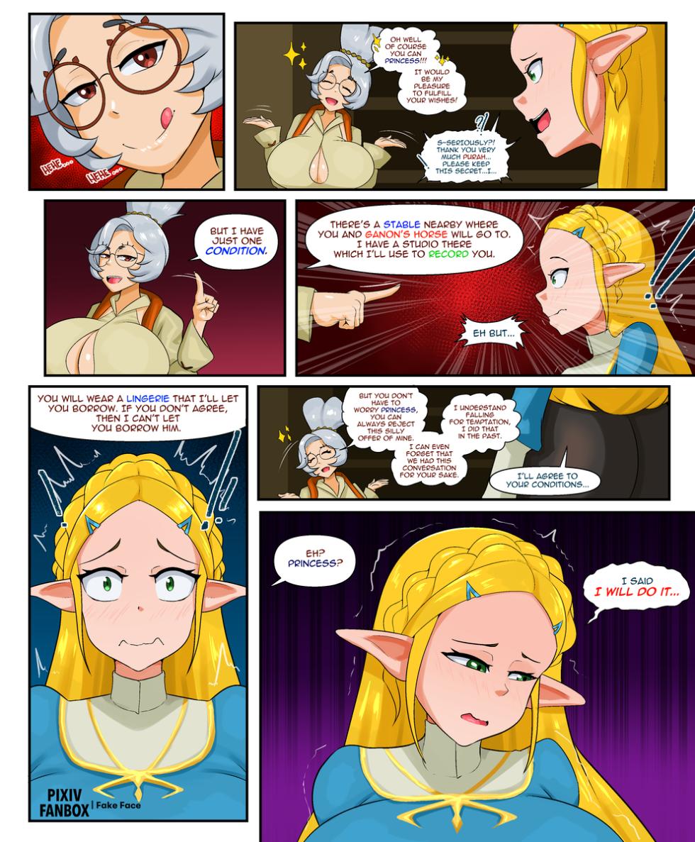 [偽のかお] ZELDA X GANON HORSE - Page 2