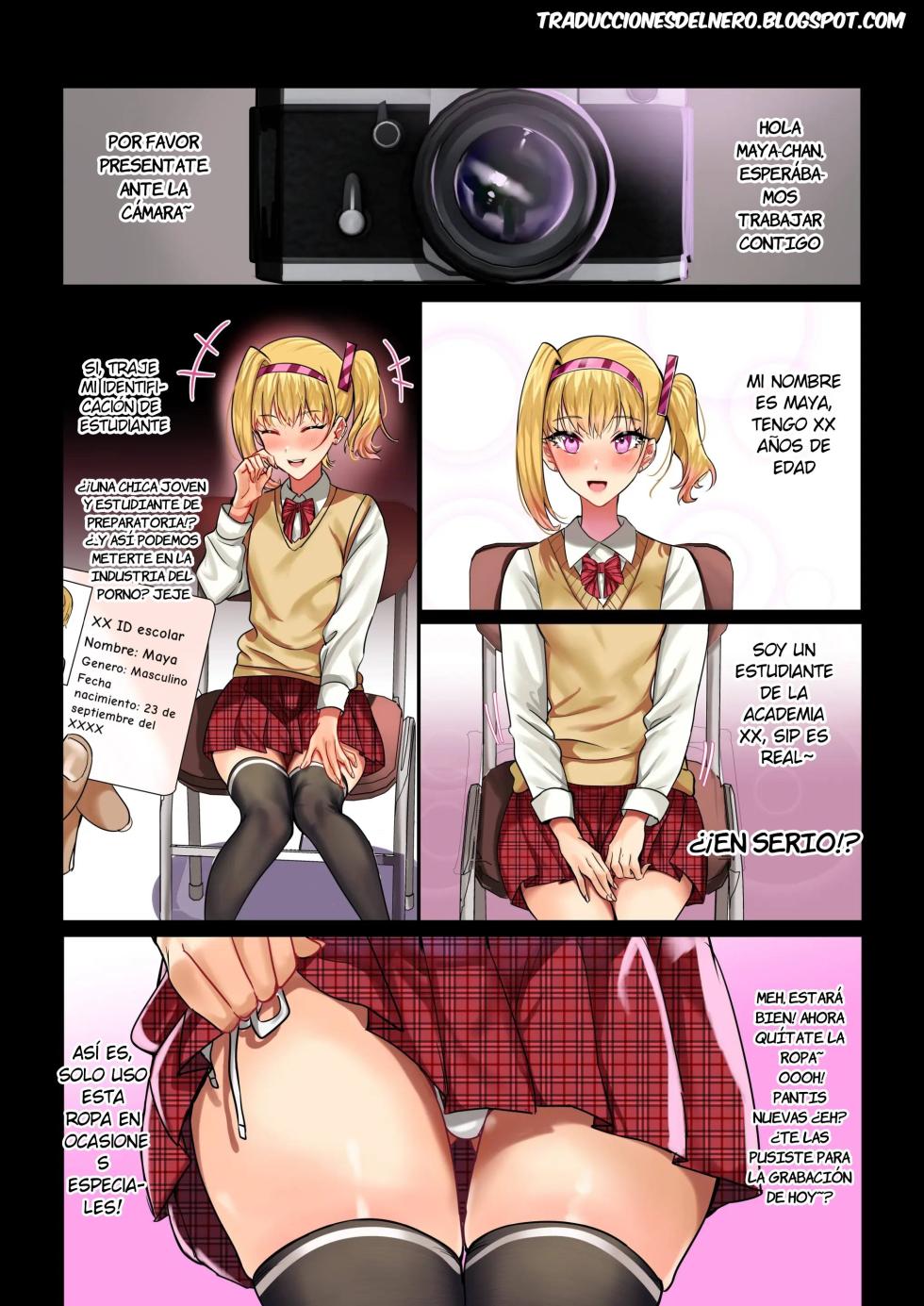 [Seikei Doujin (Tamako)] Maya-chan no AV Choukyou Debut | Maya-chan y su entrenamiento para el debut [Spanish] [Delnero] - Page 3
