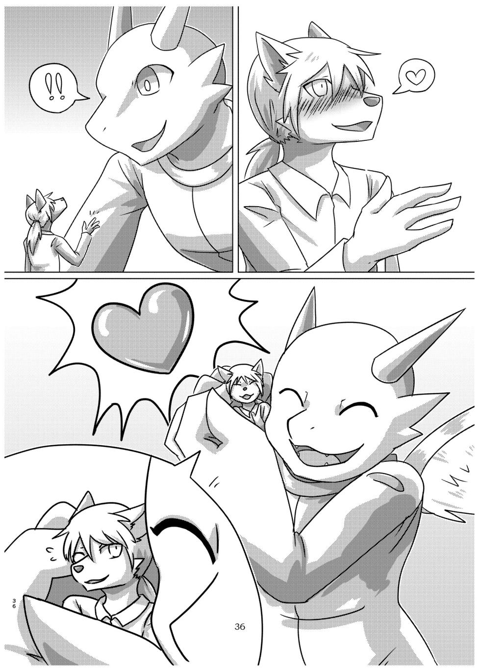 [Nefradel S.P.A. (Various)] Alien-Giantess Size Difference Joint Comic - Page 35