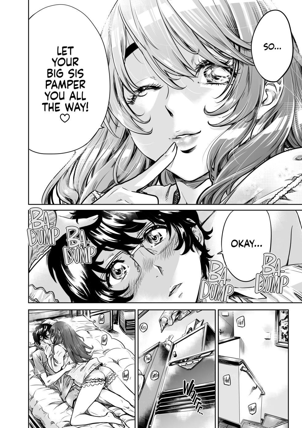 [Burning Shimai (MARUTA)] She's My Oneechan, but She's Just Pampering Me a Bit, so It's Okay 1 [English] {2d-market.com} [Decensored] [Digital] - Page 9