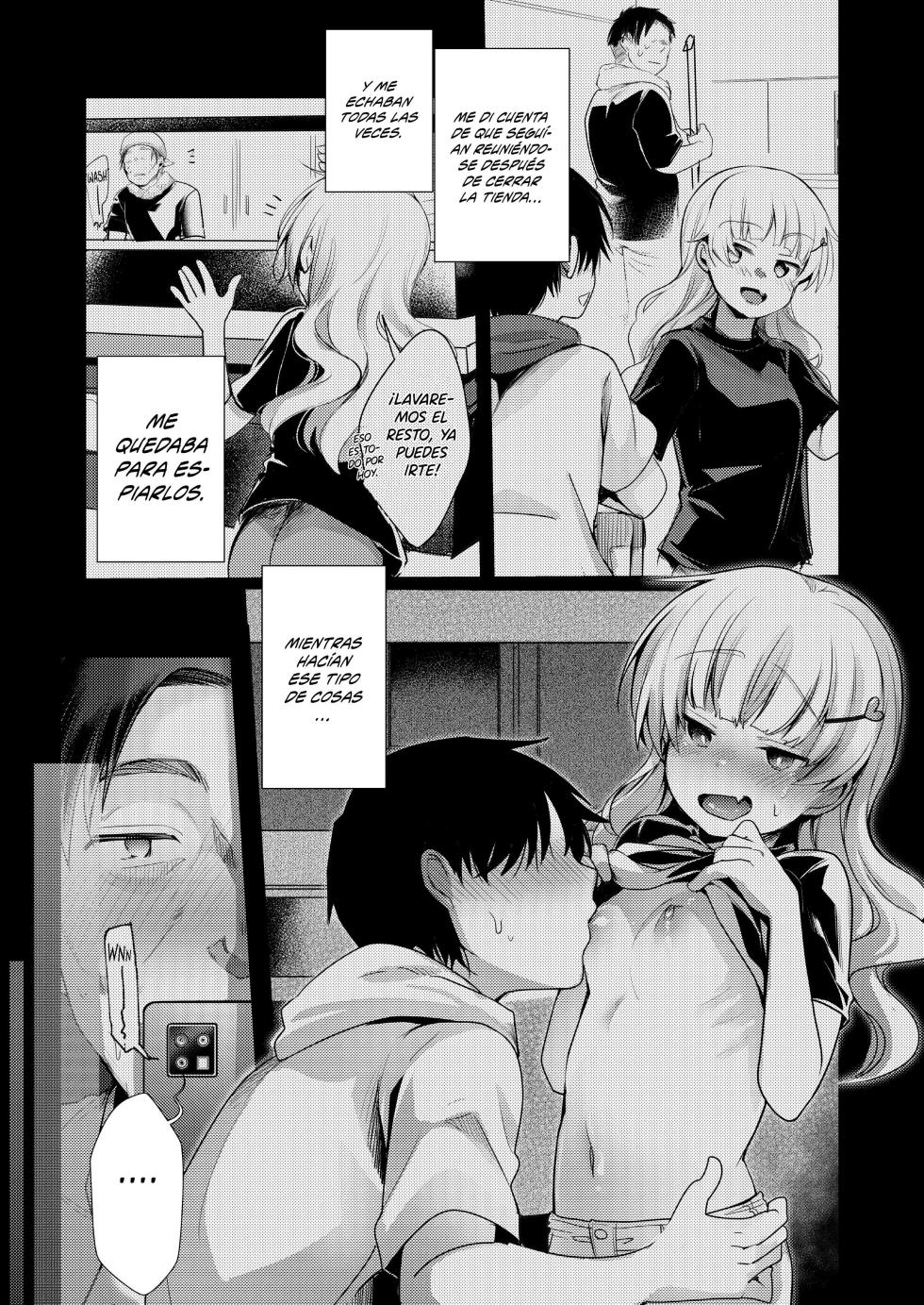 [TWILIGHT DUSK (Aya)] Tsutomesaki no Musume-san o Oishiku Itadaku Hon. Ramenya Hen [Spanish] [MandaloAsiNoma] [Digital] - Page 14