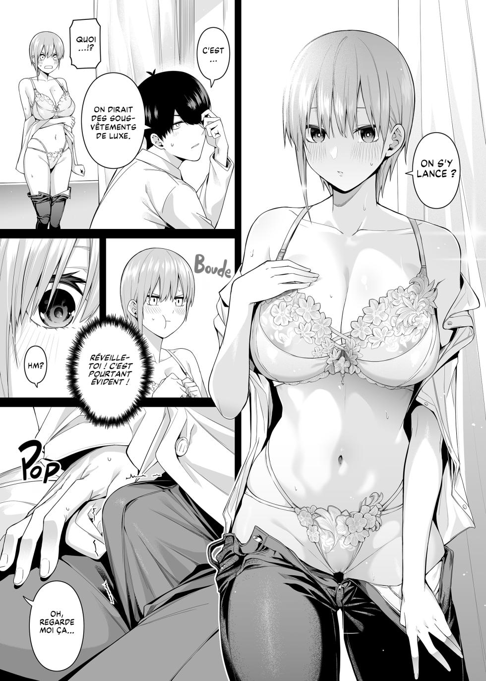 [Bad Mushrooms (Chicke III, 4why)] 1/5 no Renai Kanjou | 1/5 de Romance (Gotoubun no Hanayome) [French] [Les Poroïniens] [Decensored] [Digital] - Page 23