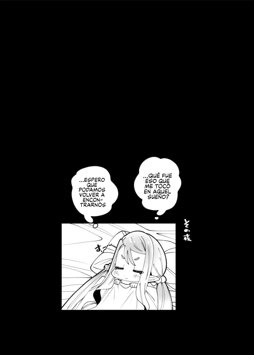 [Binbin Honpo (Guts Shihan)] Shojo Jutai Puniman Elf Miko no Sango Shojo o Itadaku Hanashi | Así Fue como Embaracé a la Elfa Sacerdotisa del Santuario sin Desflorarla, y luego de Dar a Luz le Quité la Virginidad  [Spanish] [Traducciones Jaguarlo] [Digital] - Page 26