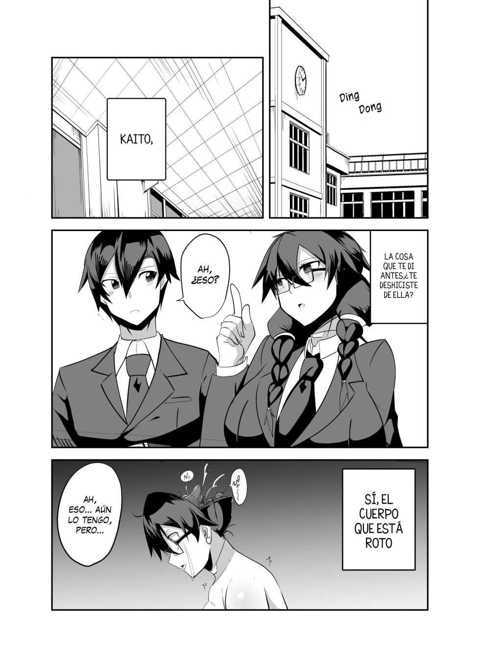 [Green Solenoid (Omurice)] Android no Osananajimi Tachi to Chitsu Onahoecchi Suru Hanashi | Sexo con el Onahole de mis Amigas Androides de la Infancia [Spanish] [KZ Scan] - Page 5