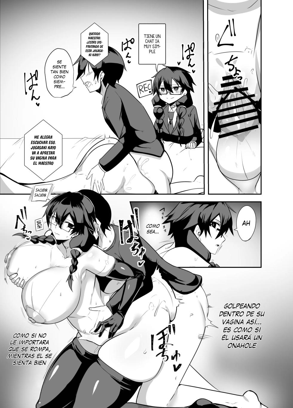 [Green Solenoid (Omurice)] Android no Osananajimi Tachi to Chitsu Onahoecchi Suru Hanashi | Sexo con el Onahole de mis Amigas Androides de la Infancia [Spanish] [KZ Scan] - Page 9