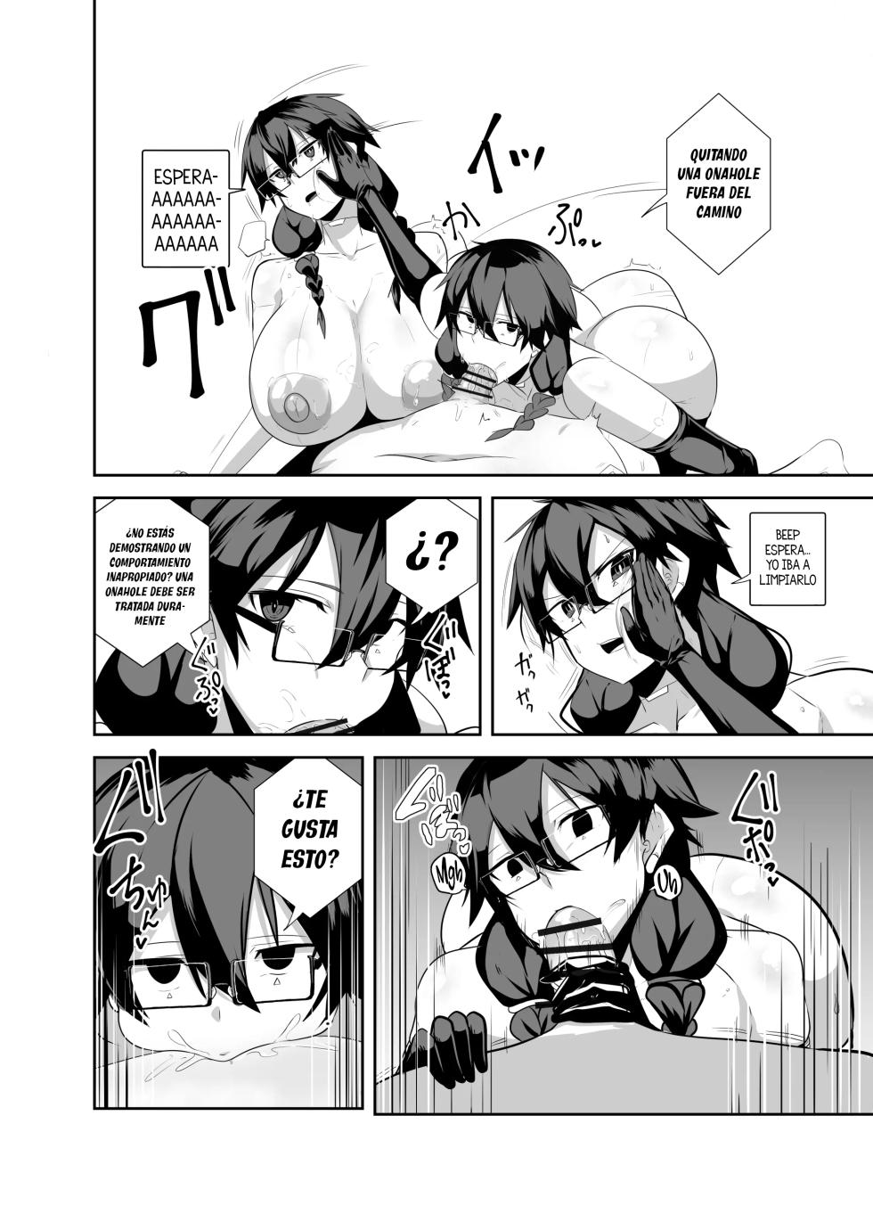 [Green Solenoid (Omurice)] Android no Osananajimi Tachi to Chitsu Onahoecchi Suru Hanashi | Sexo con el Onahole de mis Amigas Androides de la Infancia [Spanish] [KZ Scan] - Page 17