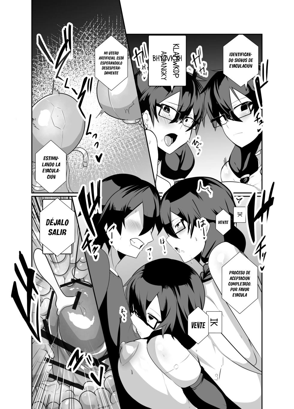 [Green Solenoid (Omurice)] Android no Osananajimi Tachi to Chitsu Onahoecchi Suru Hanashi | Sexo con el Onahole de mis Amigas Androides de la Infancia [Spanish] [KZ Scan] - Page 27