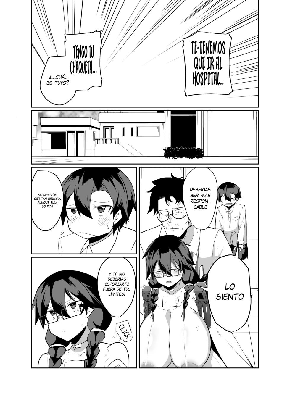 [Green Solenoid (Omurice)] Android no Osananajimi Tachi to Chitsu Onahoecchi Suru Hanashi | Sexo con el Onahole de mis Amigas Androides de la Infancia [Spanish] [KZ Scan] - Page 30