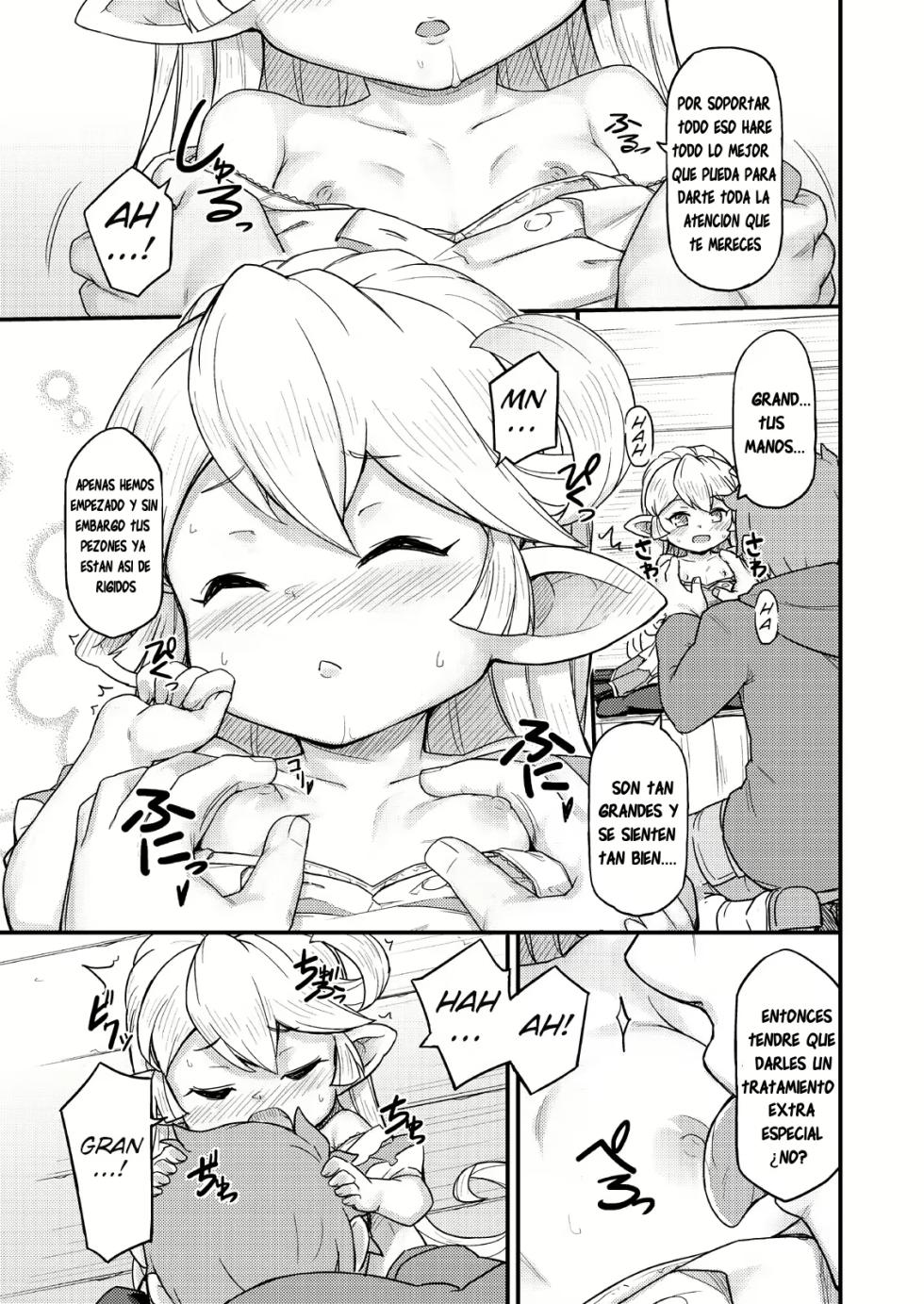 [SECREDER (Jingai Modoki)] Kishi Danchou wa Amaetai | Consintiendo a la Capitana de los Caballeros (Granblue Fantasy) [Spanish] [Ice Cream] [Digital] - Page 8