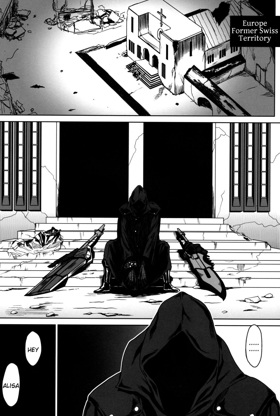 (C96) [Lithium (Uchiga)] Again #6  Follow The Deadman's Trail  (God Eater) [English] [Tigoris Translates] - Page 11