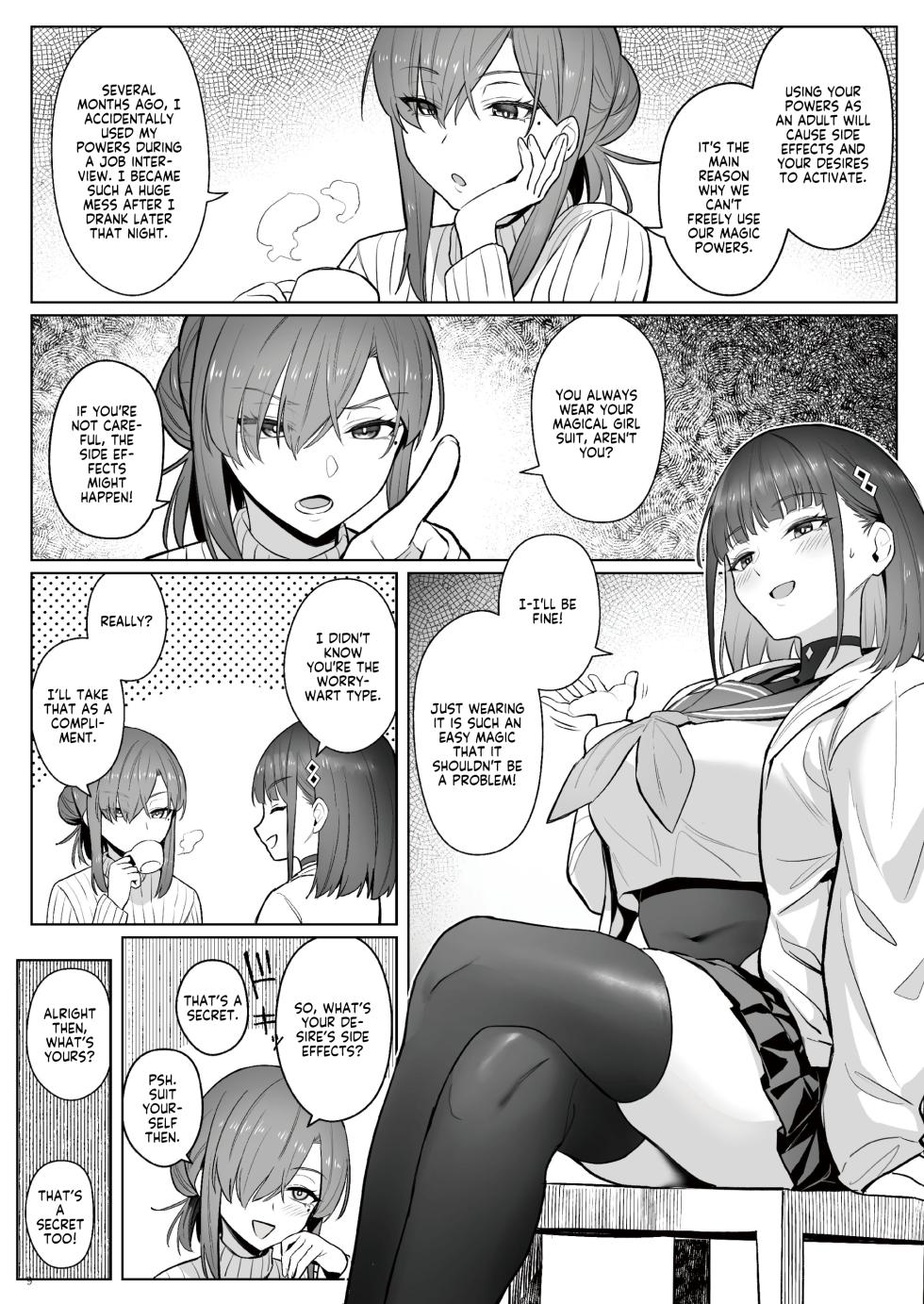 [COMEX (Zhen Lu)] Moto Mahou Shoujo no Shigoto Hanashi Ao Zenjitsutan | Former Magical Girl Blue's Work: The Prequel [English] [flowerswamp] [Digital] - Page 8