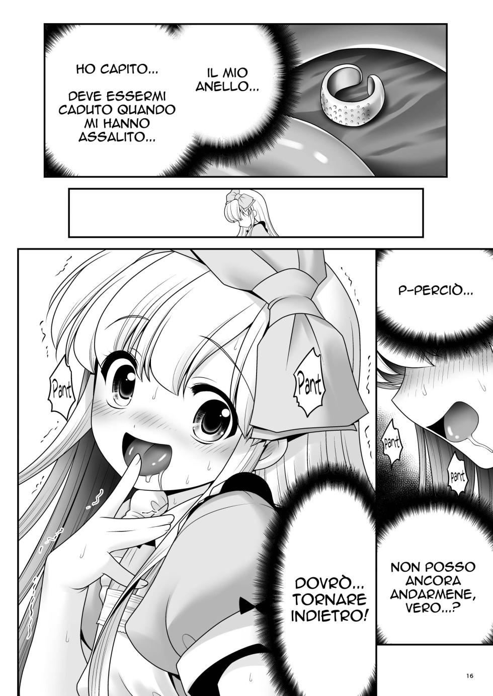 [Yosutebito na Mangakaki (Tomoki Tomonori)] Alice to Taieki Mazeau Shokushu Douketsu (Alice in Wonderland) [Italian] [Digital] - Page 14
