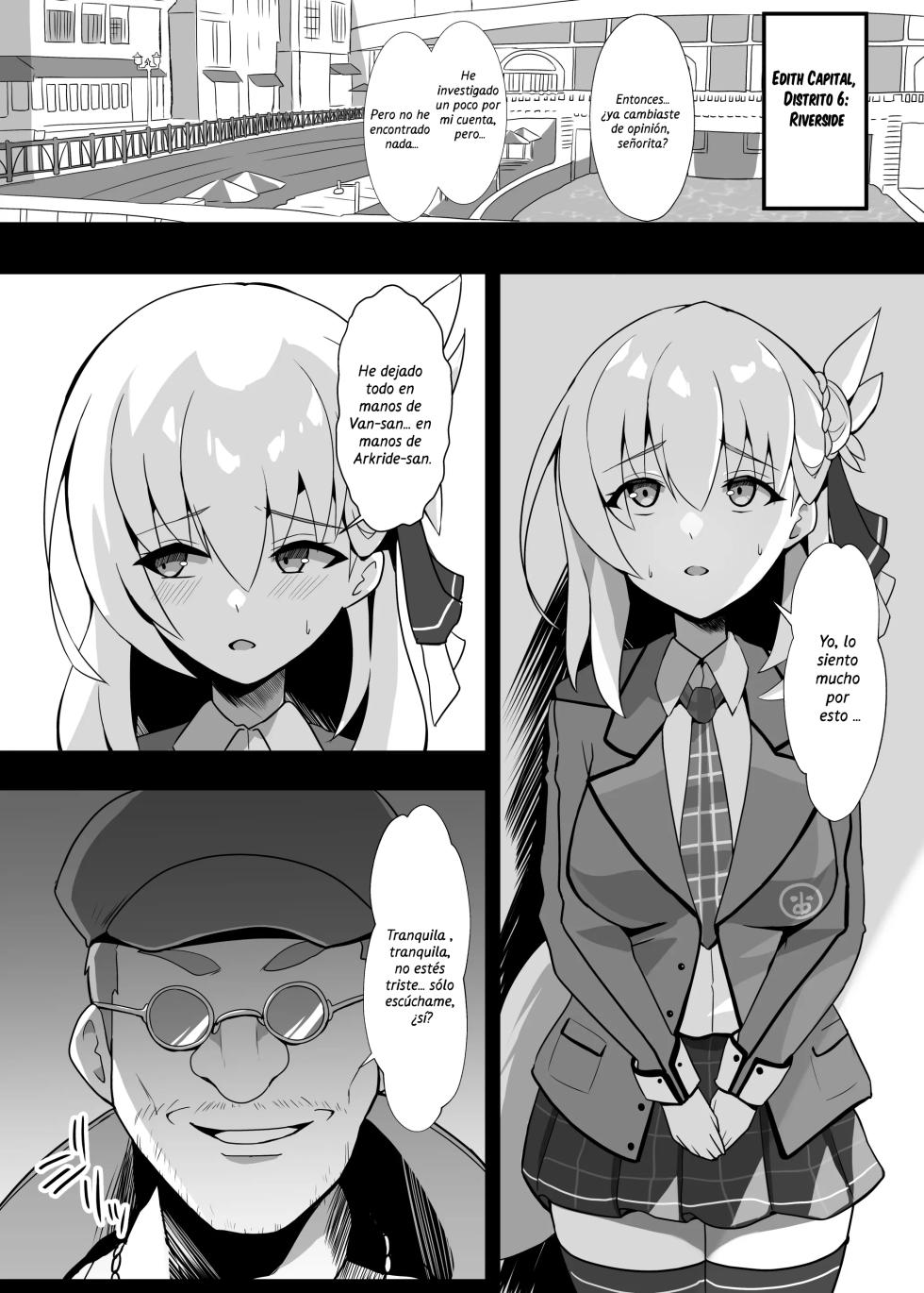 [sunakissa (Mussyu)] Junketsu Sacrifice ~Hajimuku Somatta Hi~ | Inocente Sacrificio ~Un Día Teñido por el Amanecer~ (The Legend of Heroes׃ Kuro no Kiseki) [Spanish] [Traducciones Muy Lentas] [Digital] - Page 3