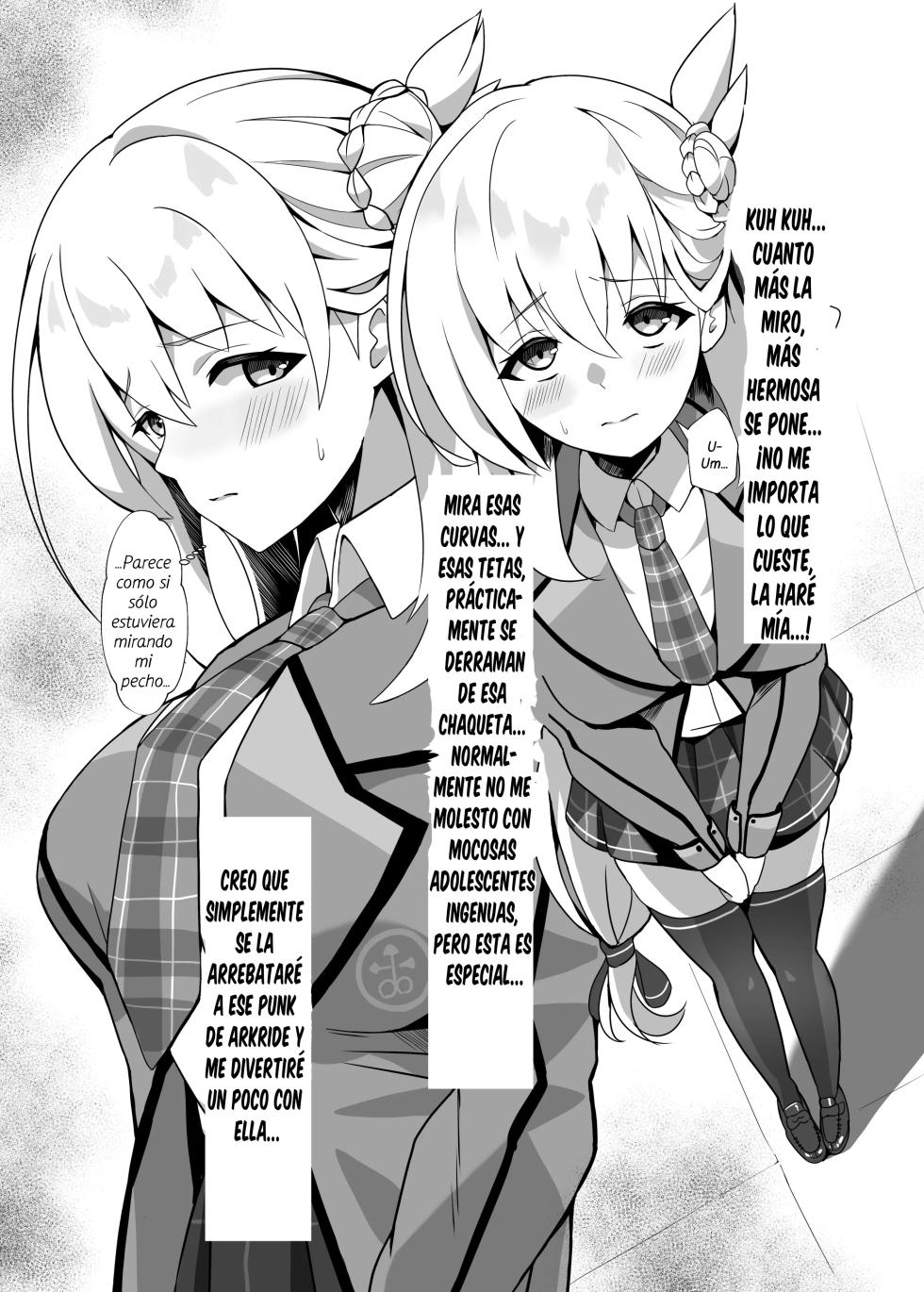 [sunakissa (Mussyu)] Junketsu Sacrifice ~Hajimuku Somatta Hi~ | Inocente Sacrificio ~Un Día Teñido por el Amanecer~ (The Legend of Heroes׃ Kuro no Kiseki) [Spanish] [Traducciones Muy Lentas] [Digital] - Page 4