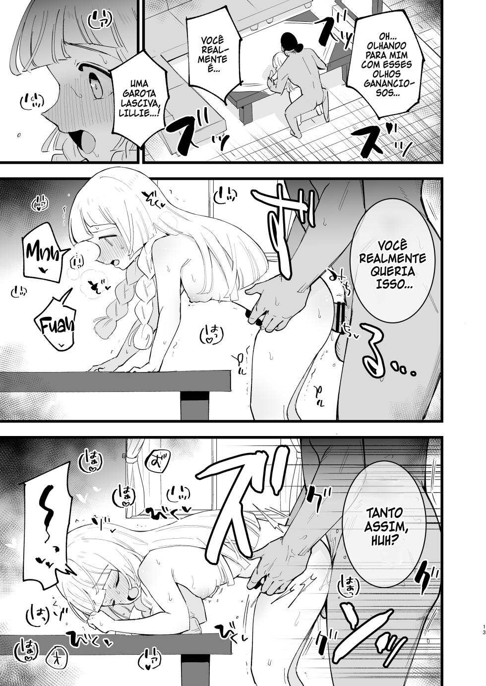 [Shironegiya (miya9)] Hakase no Yoru no Joshu. 4 | A Assistente do Professor à Noite. 4 (Hakase no Yoru no Joshu. Soushuuhen) (Pokémon Sun and Moon) [Portuguese-BR] [Luca-San] [Digital] - Page 12