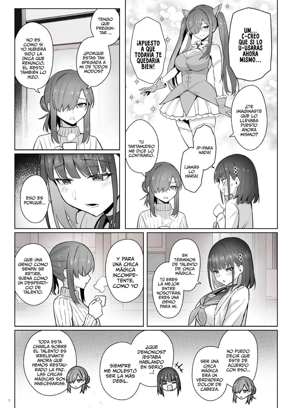 [COMEX (Zhen Lu)] Moto Mahou Shoujo no Shigoto Hanashi Ao Zenjitsutan | El Trabajo De La Ex Chica Mágica Azul ~Prologo~ [Spanish] [A Crazy Pervert] [Digital] - Page 6