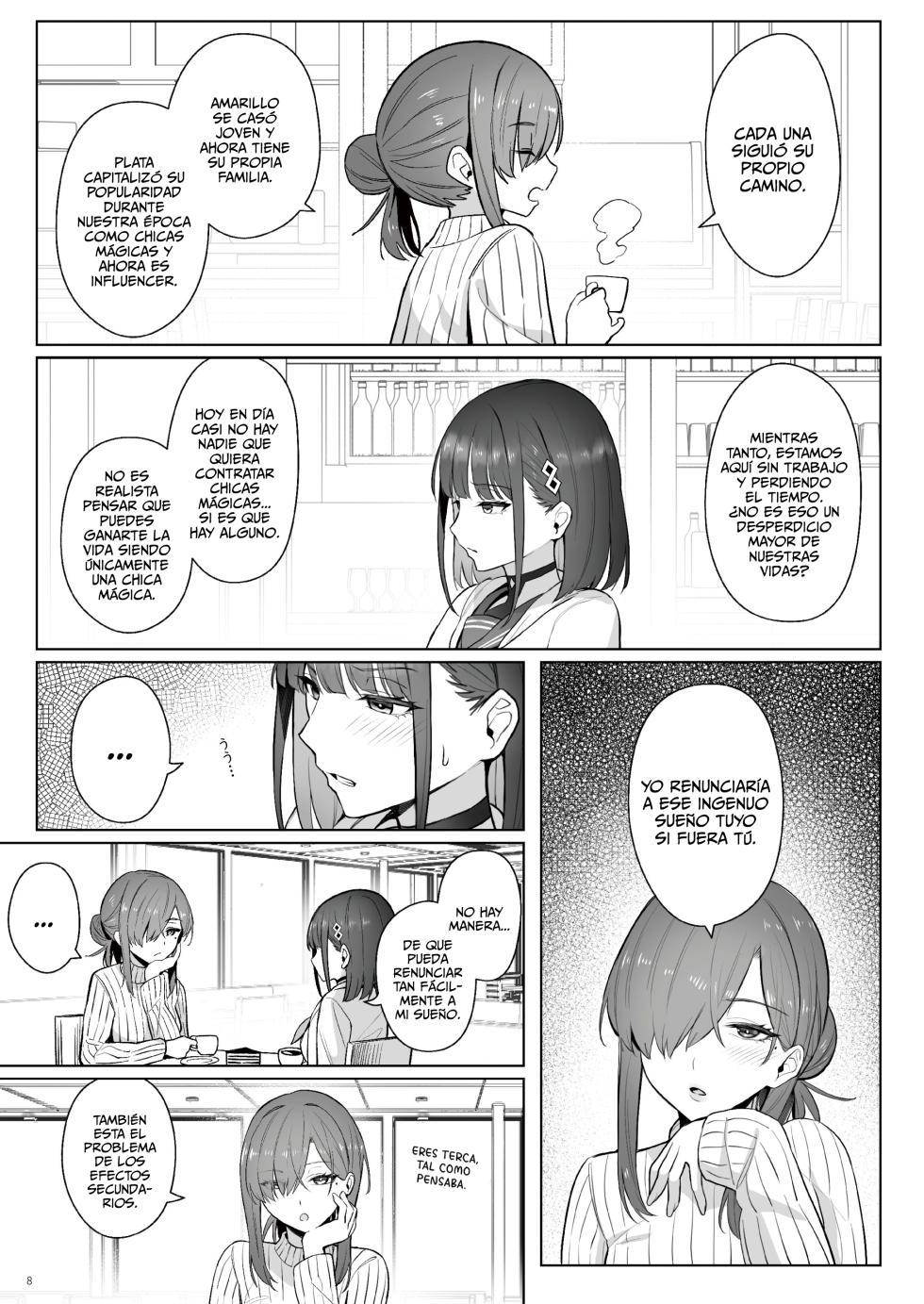 [COMEX (Zhen Lu)] Moto Mahou Shoujo no Shigoto Hanashi Ao Zenjitsutan | El Trabajo De La Ex Chica Mágica Azul ~Prologo~ [Spanish] [A Crazy Pervert] [Digital] - Page 7