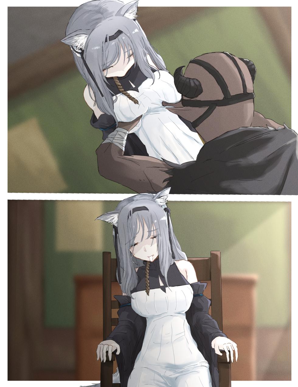 [Reber] Mizukara Kubi o Kubitta Yatsu o Miru no wa, Kore de Nandome Darou na? (Arknights) - Page 3