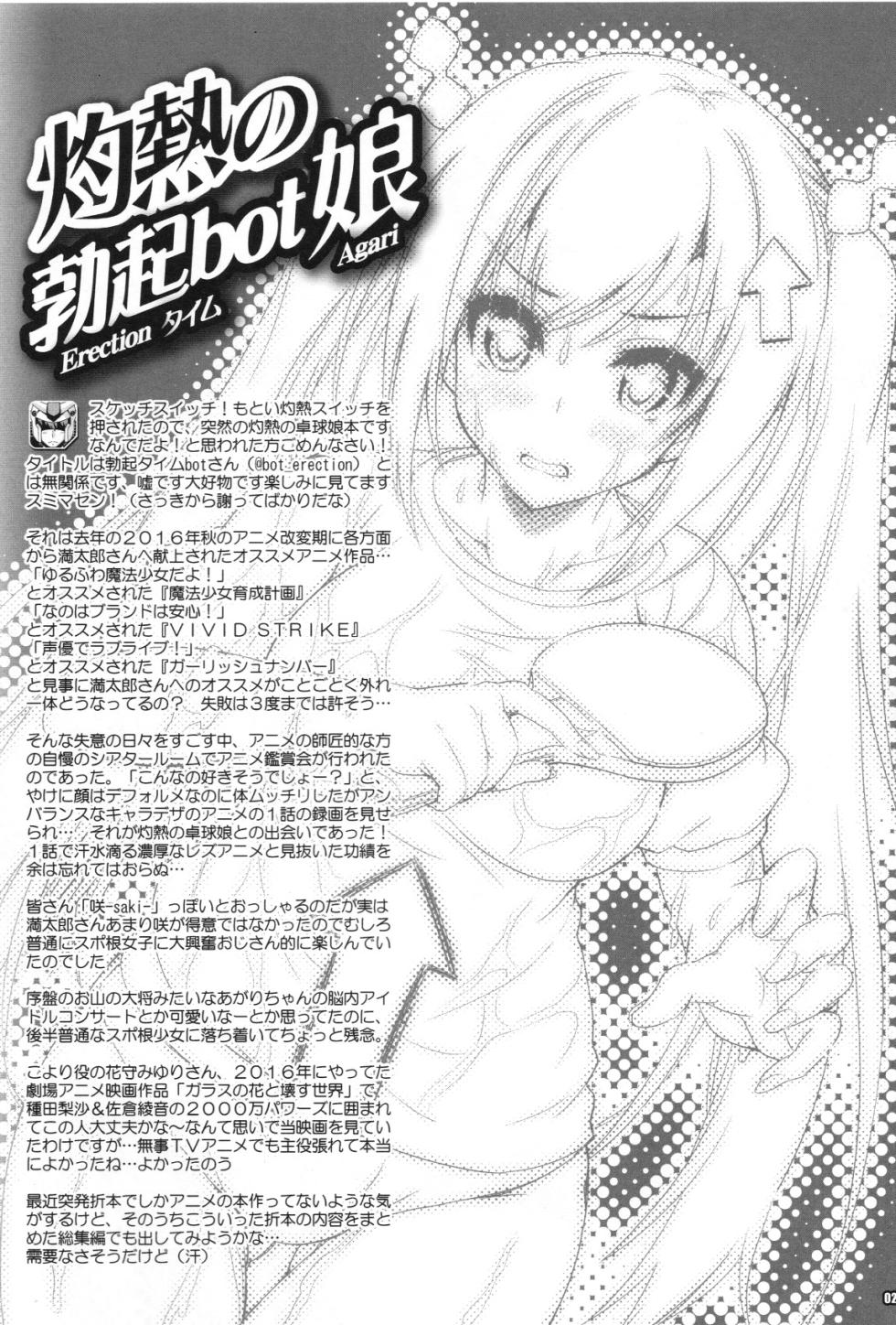(COMIC TREASURE 45) [Magic Private Eye (Mitsuki Mantarou)] Shakunetsu no Bokki-bot Musume - Page 2