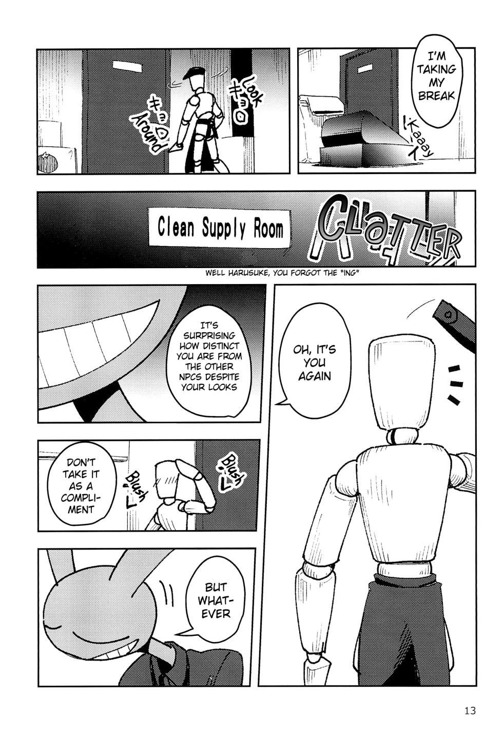 (Kemoket 15) [Harugoya (Harusuke)] Minimum Wage Wroker, Jax (The Amazing Digital Circus) [English] - Page 12