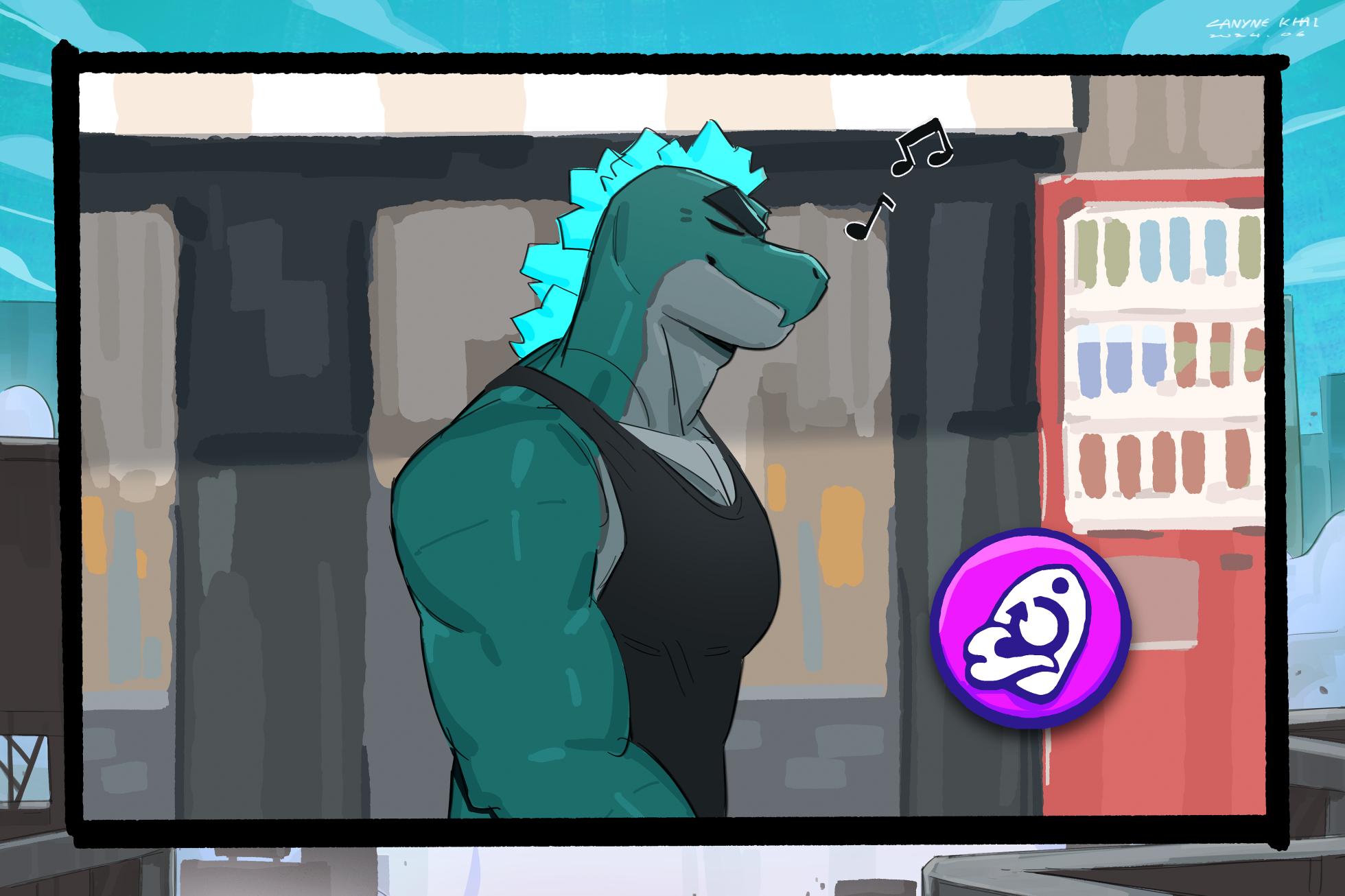 [CanyneKhai] May 2024 (2024-05) Large Doggy tier rewards ((Godzilla) Buzz (Brawlstars)) - Page 1