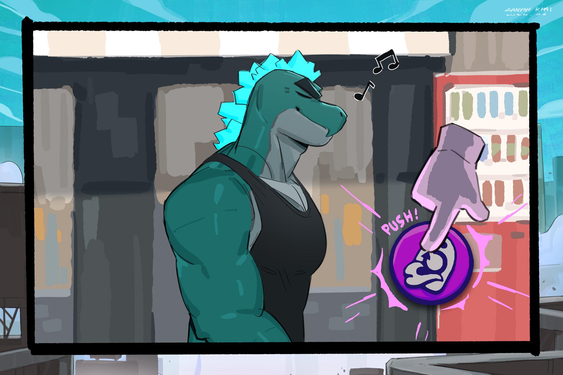 [CanyneKhai] May 2024 (2024-05) Large Doggy tier rewards ((Godzilla) Buzz (Brawlstars)) - Page 2