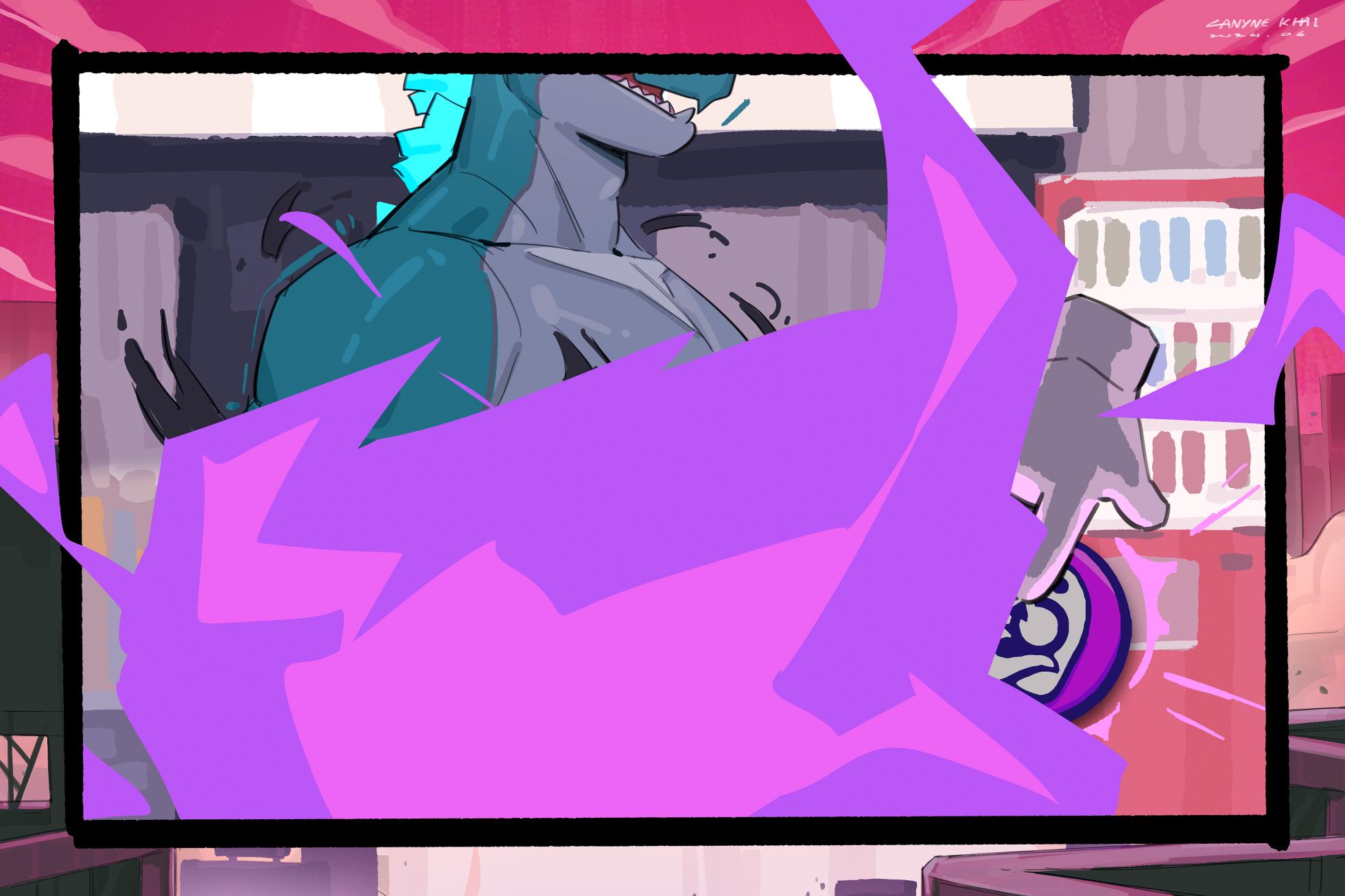 [CanyneKhai] May 2024 (2024-05) Large Doggy tier rewards ((Godzilla) Buzz (Brawlstars)) - Page 4