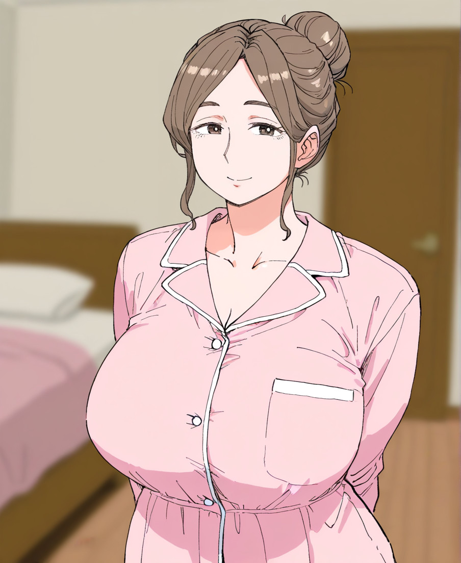 [ThunderHub]パジャマ姿のママ [AI Generated] - Page 5