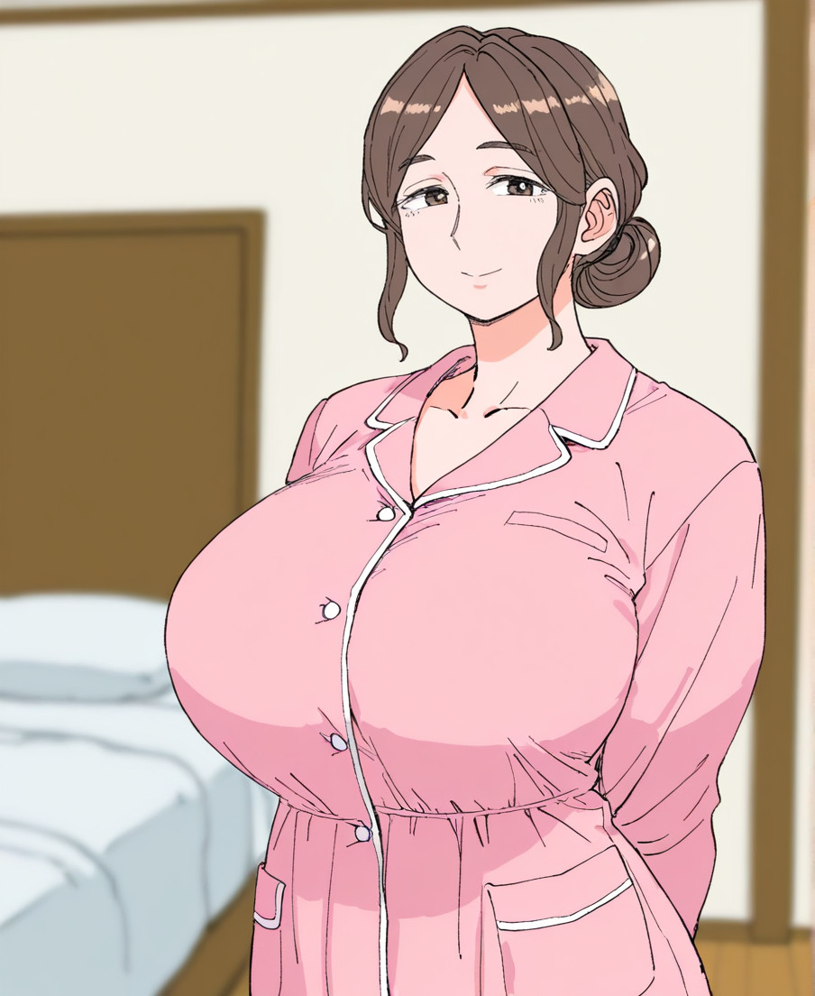 [ThunderHub]パジャマ姿のママ [AI Generated] - Page 9