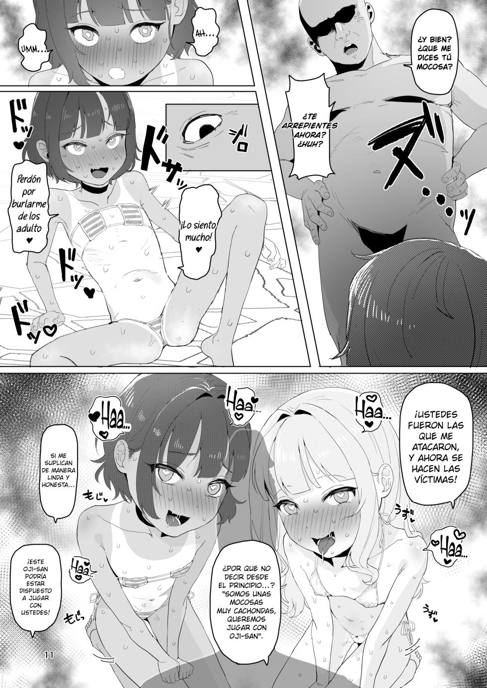 [Inmou Choregi Salad (Inchore)] Toaru Inaka no Hitou nite | En Las Aguas Termales Ocultas De Cierto Pueblo Rural [Spanish] [ElKrei] [Decensored] - Page 11
