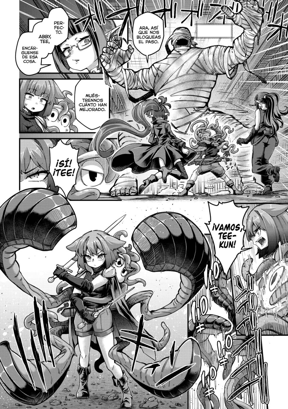 [Okuva] Senshi-chan to Shokushu-kun Capítulo 05 (Comic Gaira Vol.21) [Digital] [Spanish] [Lolbooru Scan] - Page 2