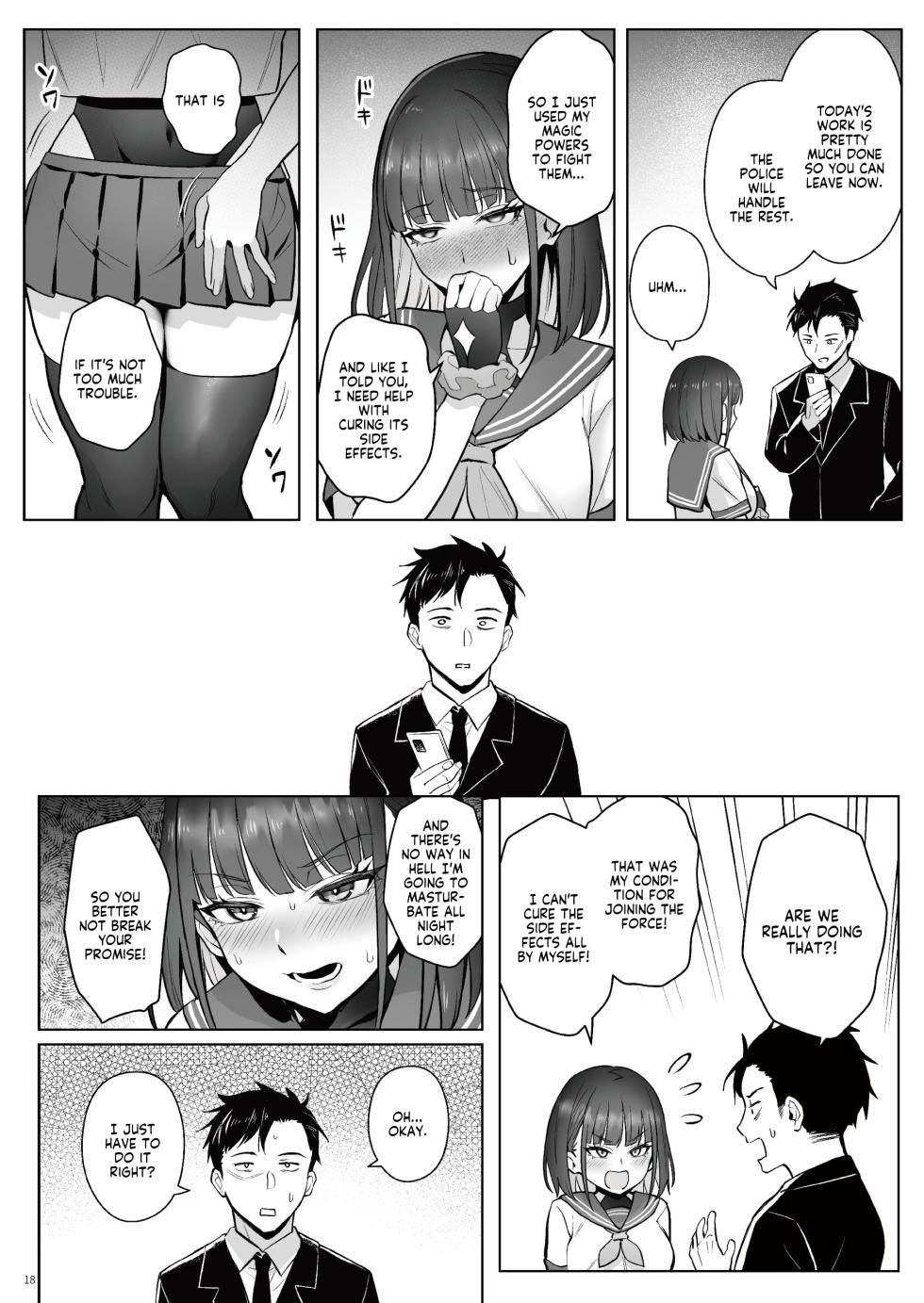 [COMEX (Zhen Lu)] Moto Mahou Shoujo no Shigoto Hanashi Ao Zenjitsutan | Former Magical Girl Blue's Work: The Prequel [English] [flowerswamp] [Digital] - Page 17