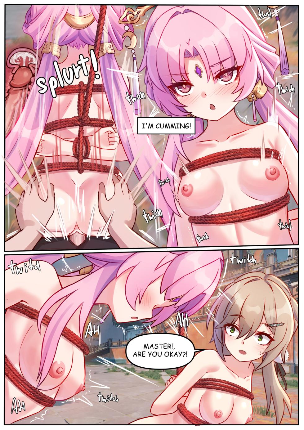 [JimPu6] Fu Xuan and Qingque (Honkai: Star Rail) [Uncensored] - Page 9