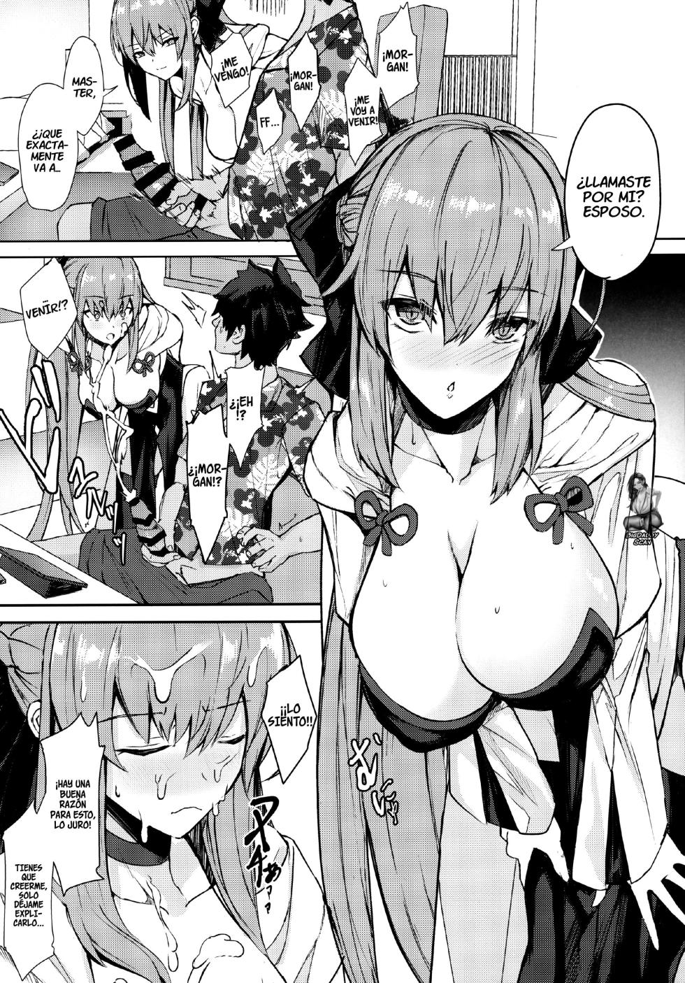 (C101) [Yurutto Pocket (Untue)] Gohoubi wa Off-Pako de Yoroshiku | Tu Premio Es Una Cita Offline (Fate／Grand Order) [Spanish] [BigDaddy Scan] - Page 3