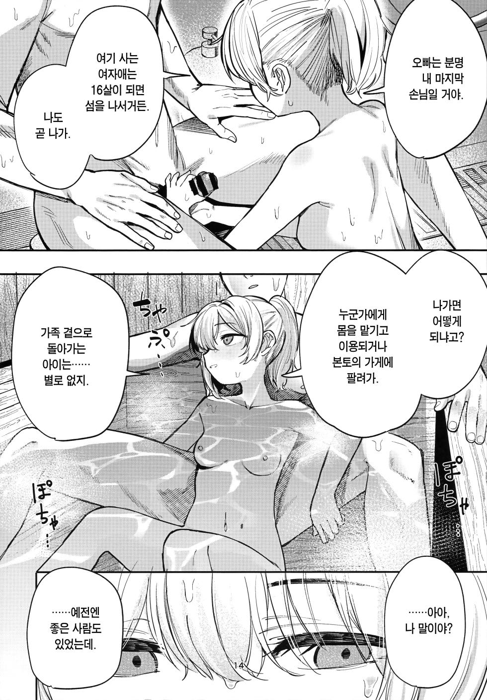 (C105) [Tori Salt (Nada Salt, Dexys)] Shoujo Baishun Jima Zenpen - Girl Prostitution Island | 소녀 매춘섬 전편 [Korean] [Team Edge] - Page 13