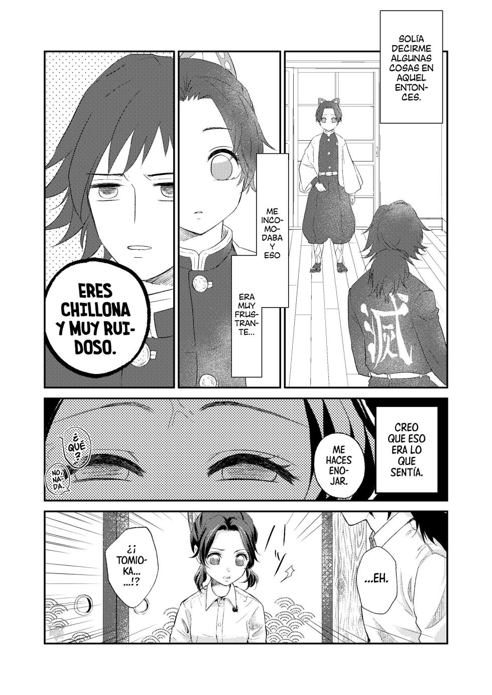 [SAKEYOKOSE (Takebu)] Sore wa Kizu ka Hoteri ka Kaeri Chi ka | ¿Es Un Rasguño, Sensación de Ardor o Un Chorro de Sangre? (Karasu ga Naitara Kaerimashou) (Kimetsu no Yaiba) [Spanish] [Mister Nugget] [Digital] - Page 7