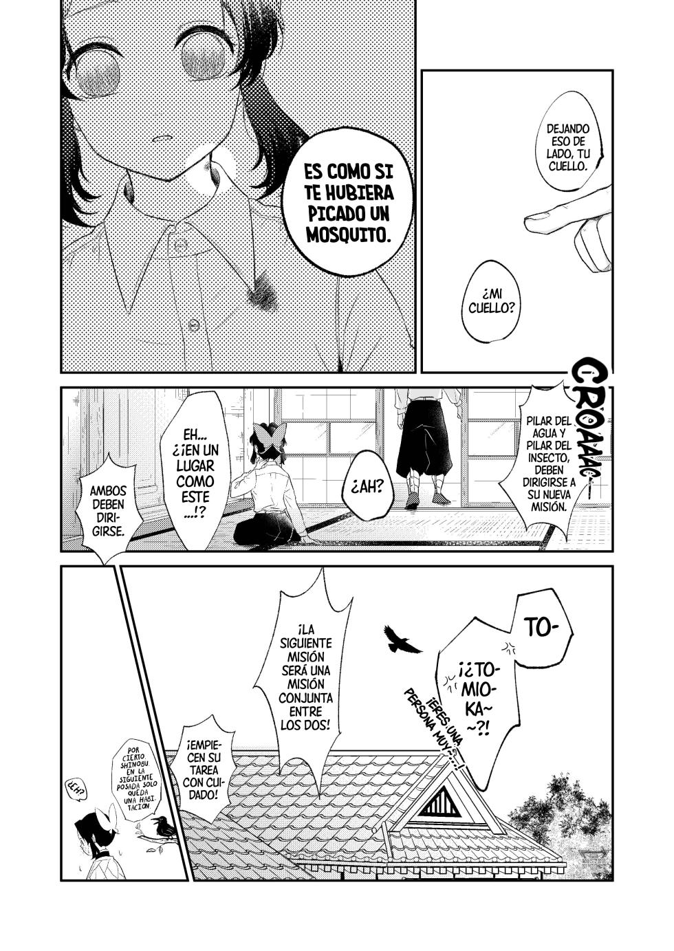 [SAKEYOKOSE (Takebu)] Sore wa Kizu ka Hoteri ka Kaeri Chi ka | ¿Es Un Rasguño, Sensación de Ardor o Un Chorro de Sangre? (Karasu ga Naitara Kaerimashou) (Kimetsu no Yaiba) [Spanish] [Mister Nugget] [Digital] - Page 21