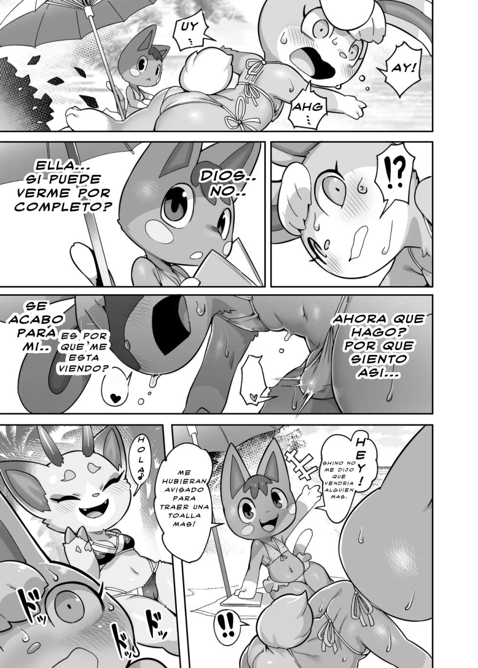 [Tamanokoshi (Tamanosuke)] hablando de la playa podemos hacerlo afuera (Animal Crossing) [español] [Digital] - Page 10