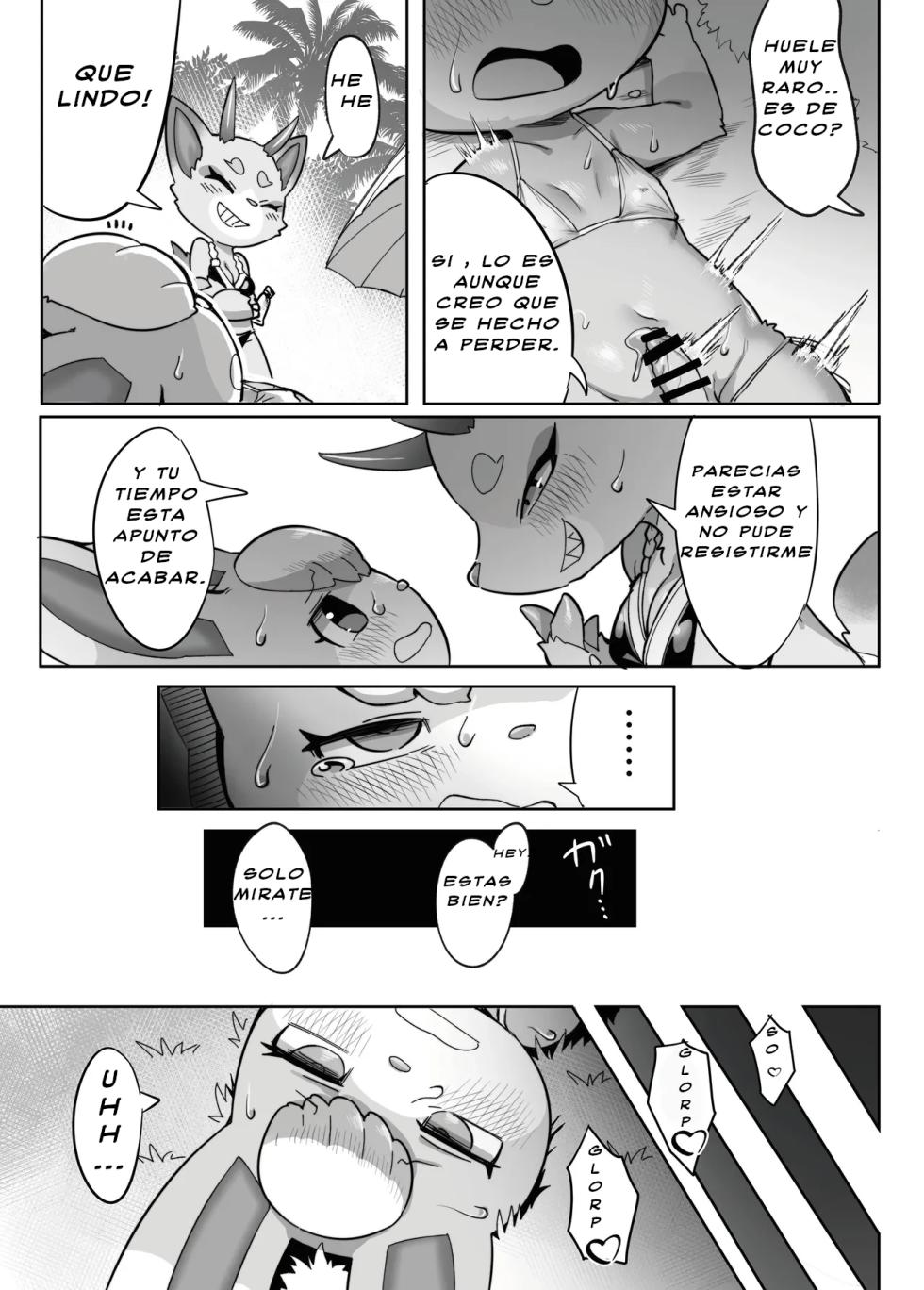 [Tamanokoshi (Tamanosuke)] hablando de la playa podemos hacerlo afuera (Animal Crossing) [español] [Digital] - Page 16