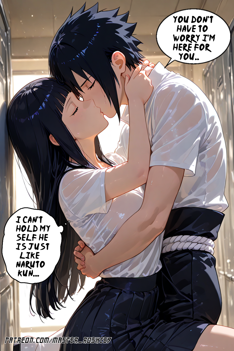 Sasuke x Hinata Silent Bonds Part 1 [AI Generated] - Page 8