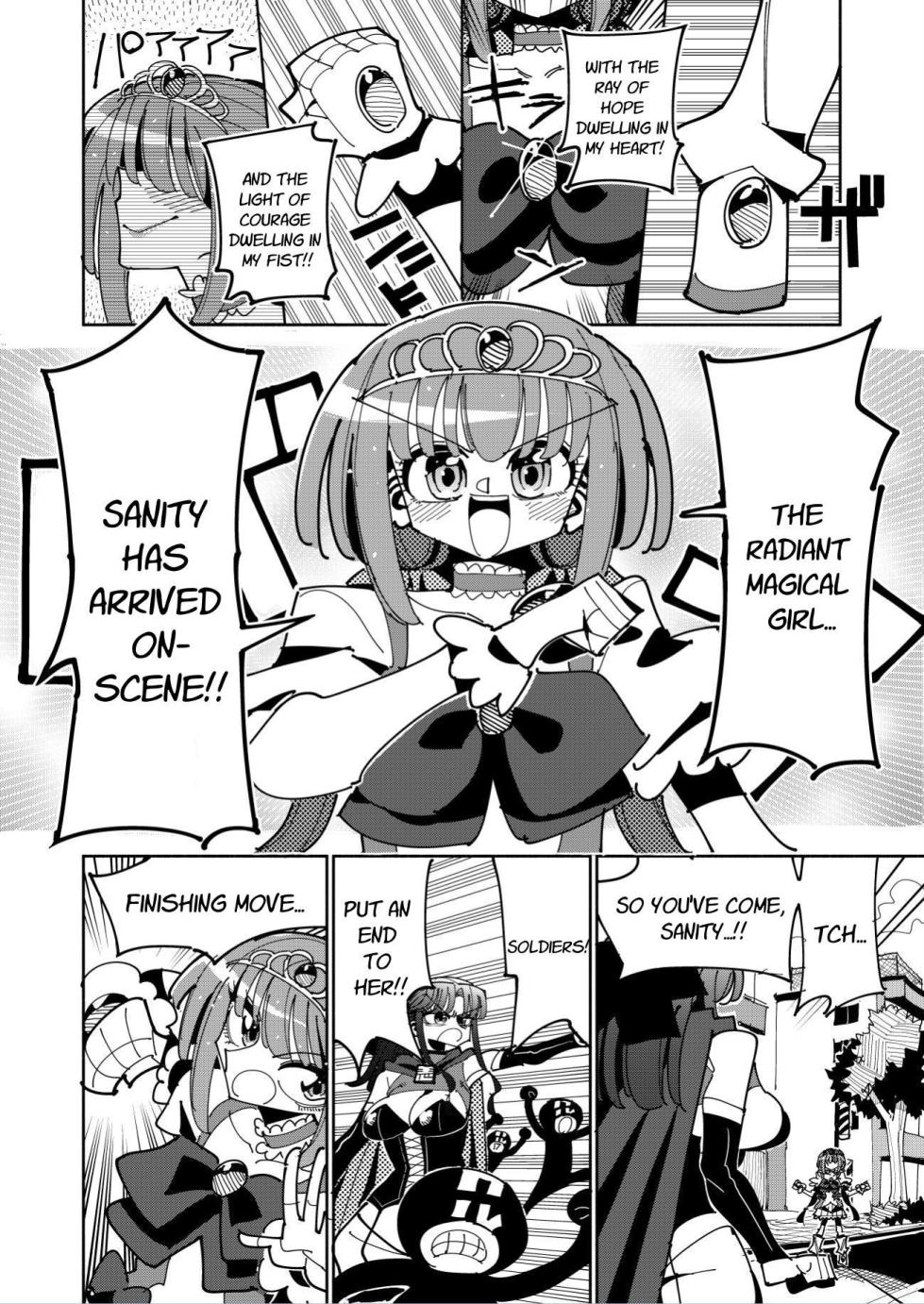 [7 Colored LED (Nekonso)] Futanari Mahou Shoujo VS Aku no Onna Kanbu no Yuuwaku | Futanari Magical Girl vs Seduction of an Evil Female Executive [English] [Selcouth] - Page 4