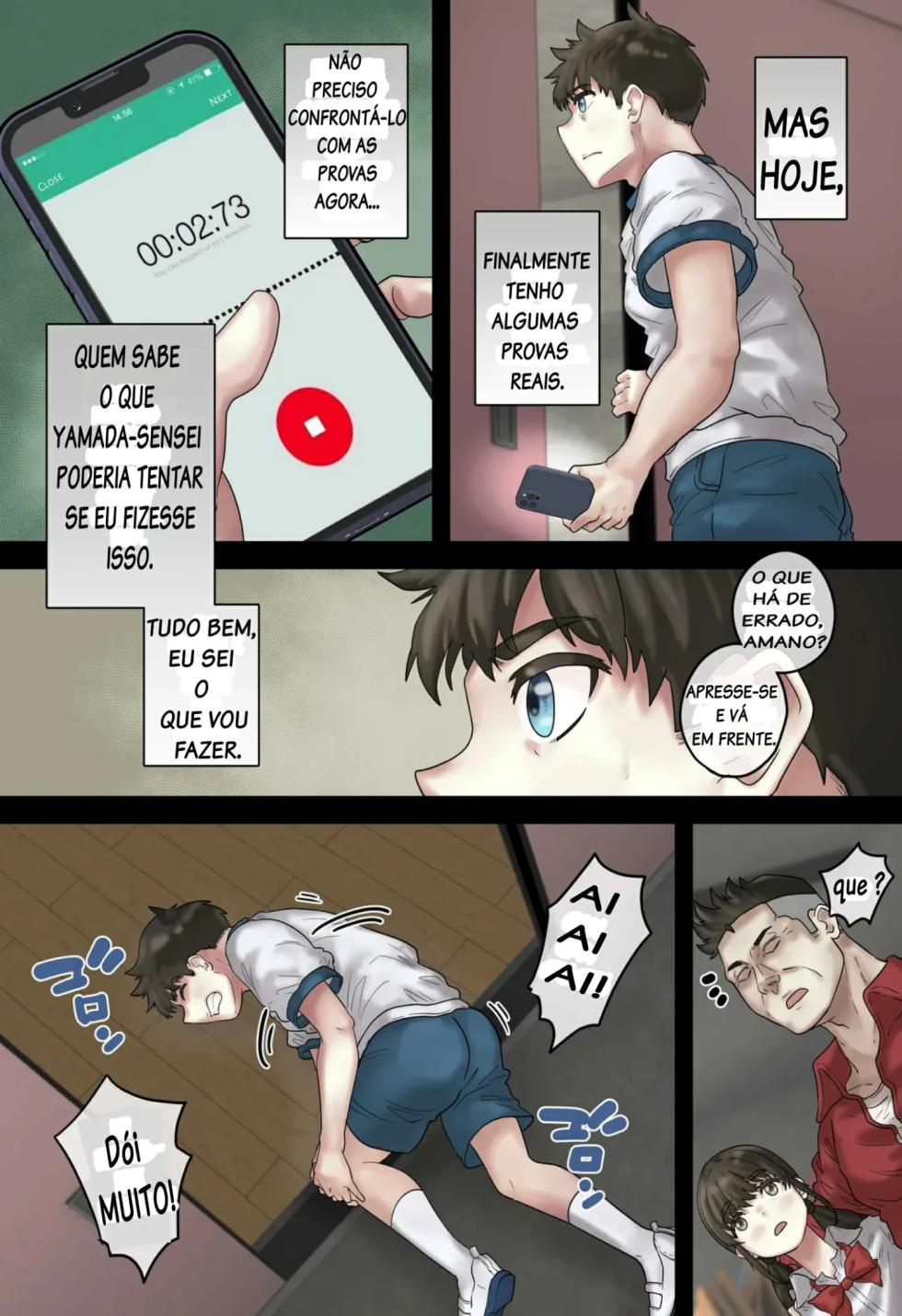 [Trampolines] Sekuhara Taiiku Kyoushi kara Gakkou Ichi no Bijo o Sukuttara Kanzenban [Portuguese-BR] - Page 10