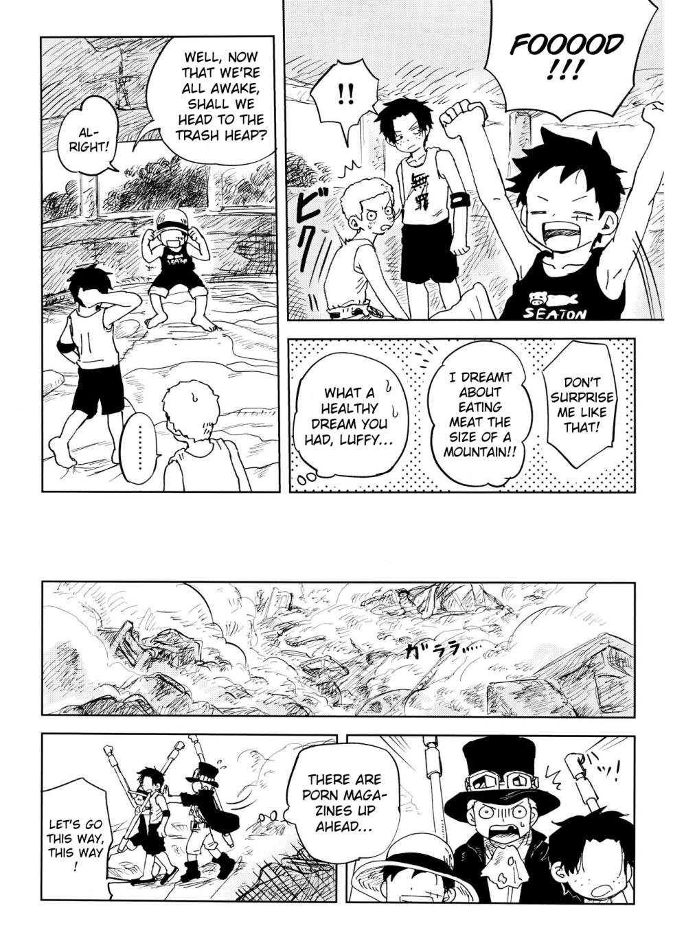 (I Swear My Love to the Flames DR 2023) [Hamachi Rinkai Kouen (Taihe-yo)] The Secrets of Mount Corvo (One Piece) [English] - Page 15