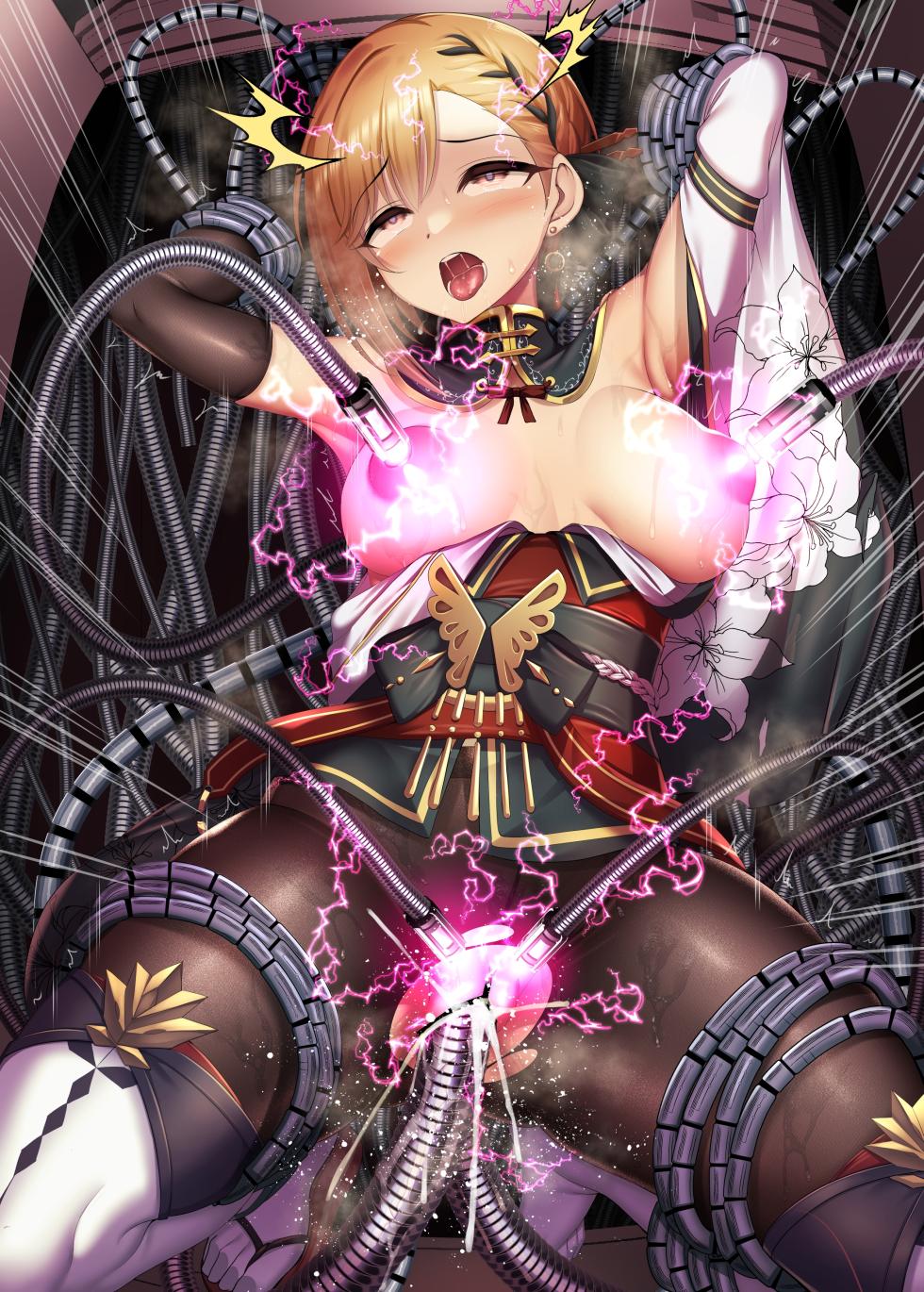 [ment] 異界から現れた謎の機械の討伐に単身で乗り込むも敗北してしまう花の御庭番夕美 - Page 21