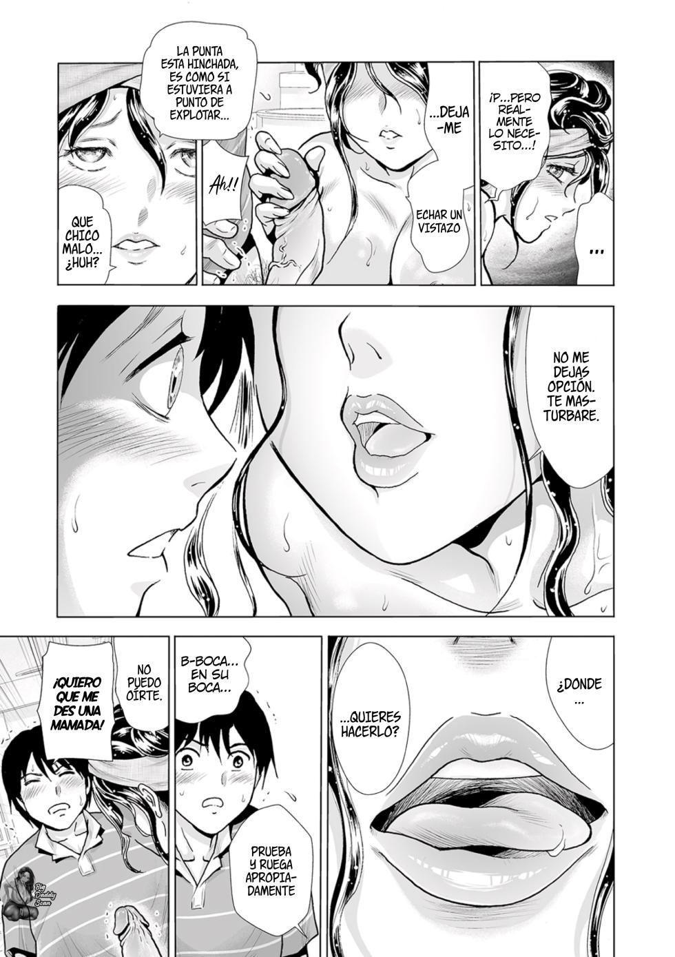 [Fujita Jun] Hahaoya no Kamen ~Musume Kareshi o NTR~ Scene. 1-2 | Máscara De Madre ~NTR Con El Novio De Mi Hija~ Escenas 1-2 [Spanish] [BigDaddy Scan] - Page 33