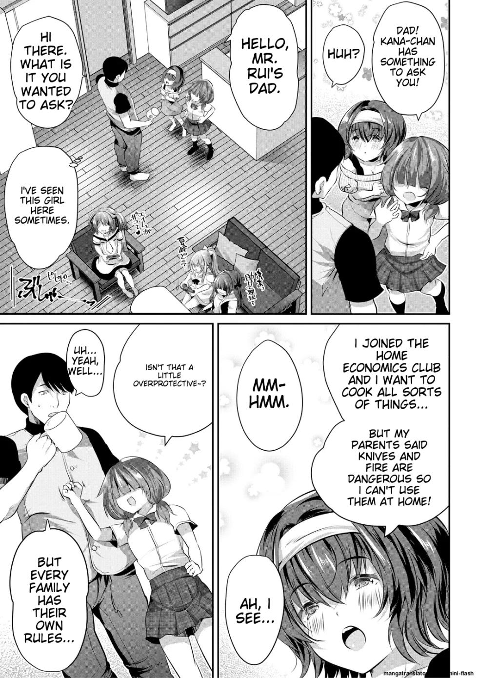 [Souda-Gumi] Ouchi Harem ~Musume no Tomodachi ga Sekkyokuteki sugiru~ [Digital][MTL] - Page 5