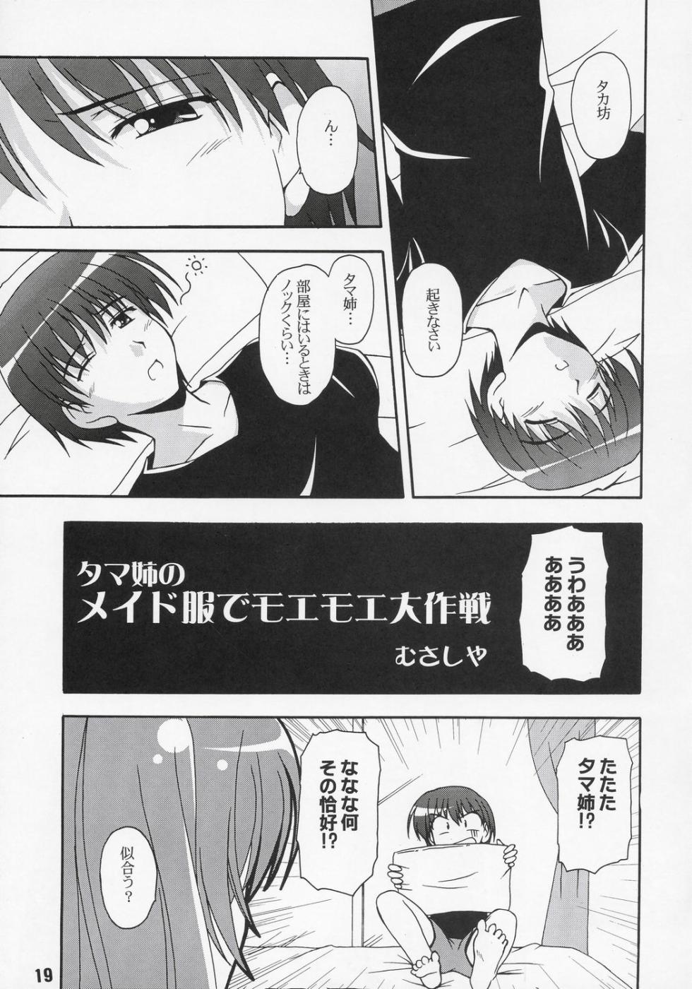 [Shinohara Heavy Industry (Various)] NADENADE ALTERNATIVE (ToHeart2) - Page 18